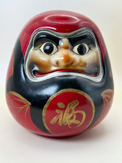 FT379 - Folk Toy Daruma Coin Bank だるま