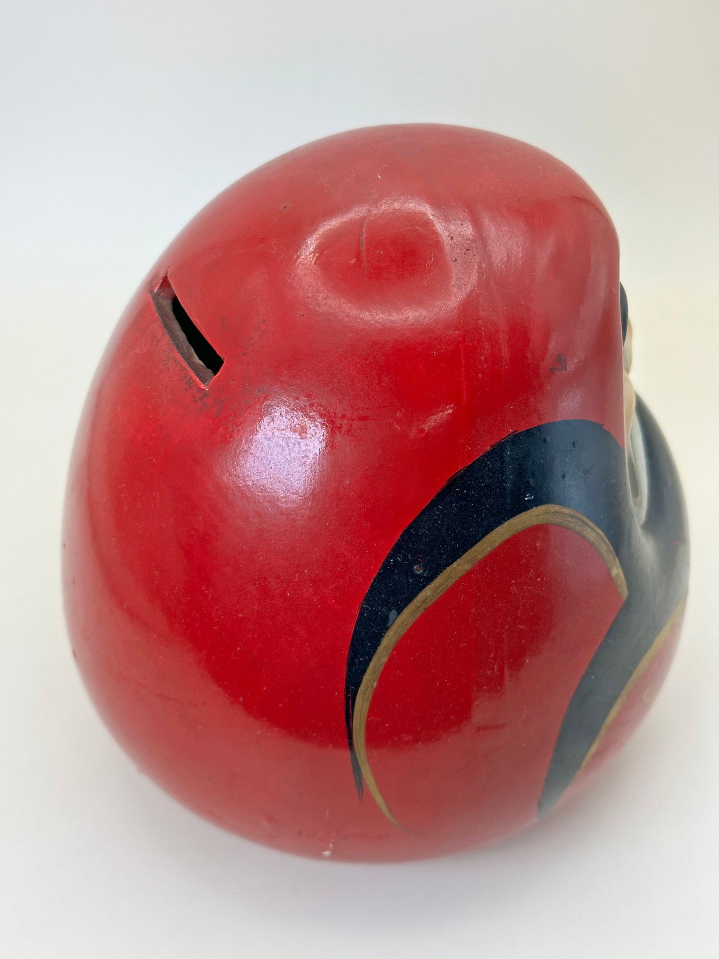 FT379 - Folk Toy Daruma Coin Bank だるま