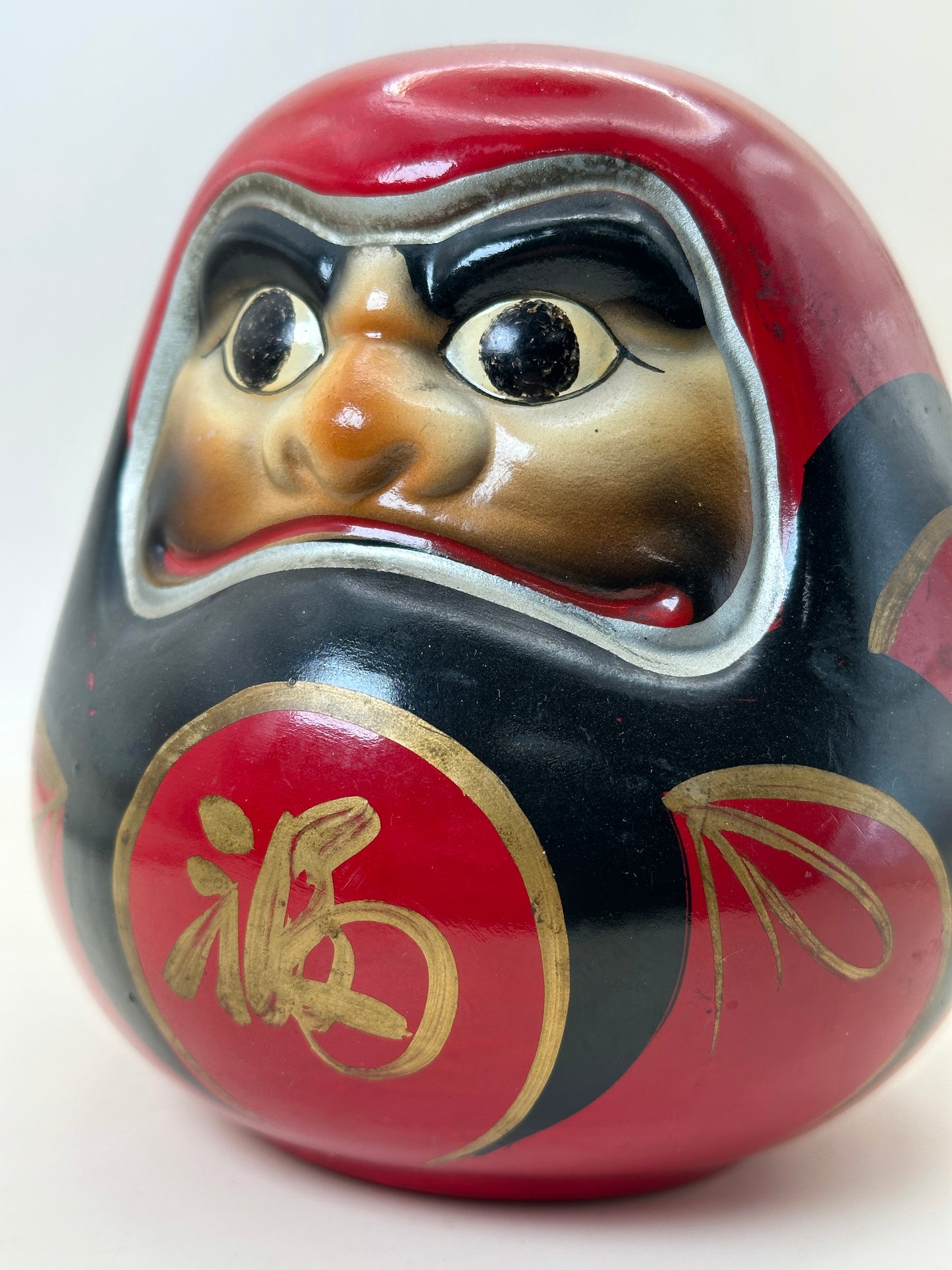 FT379 - Folk Toy Daruma Coin Bank だるま