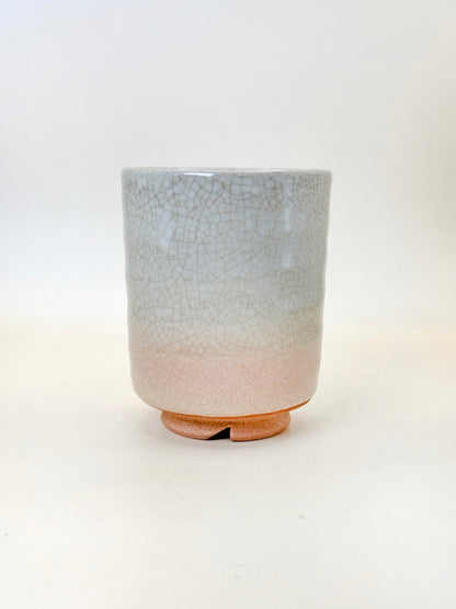 TB221 - Hagi-yaki yunomi tea cup 萩焼