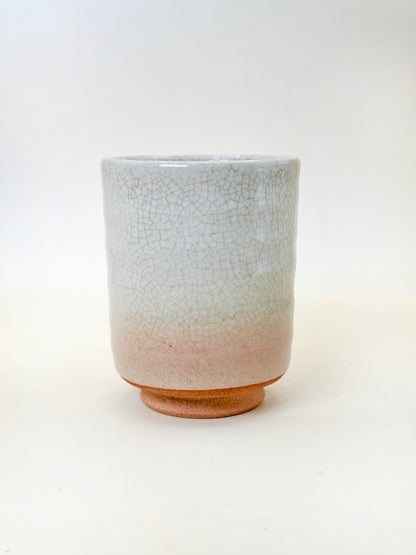 TB221 - Hagi-yaki yunomi tea cup 萩焼