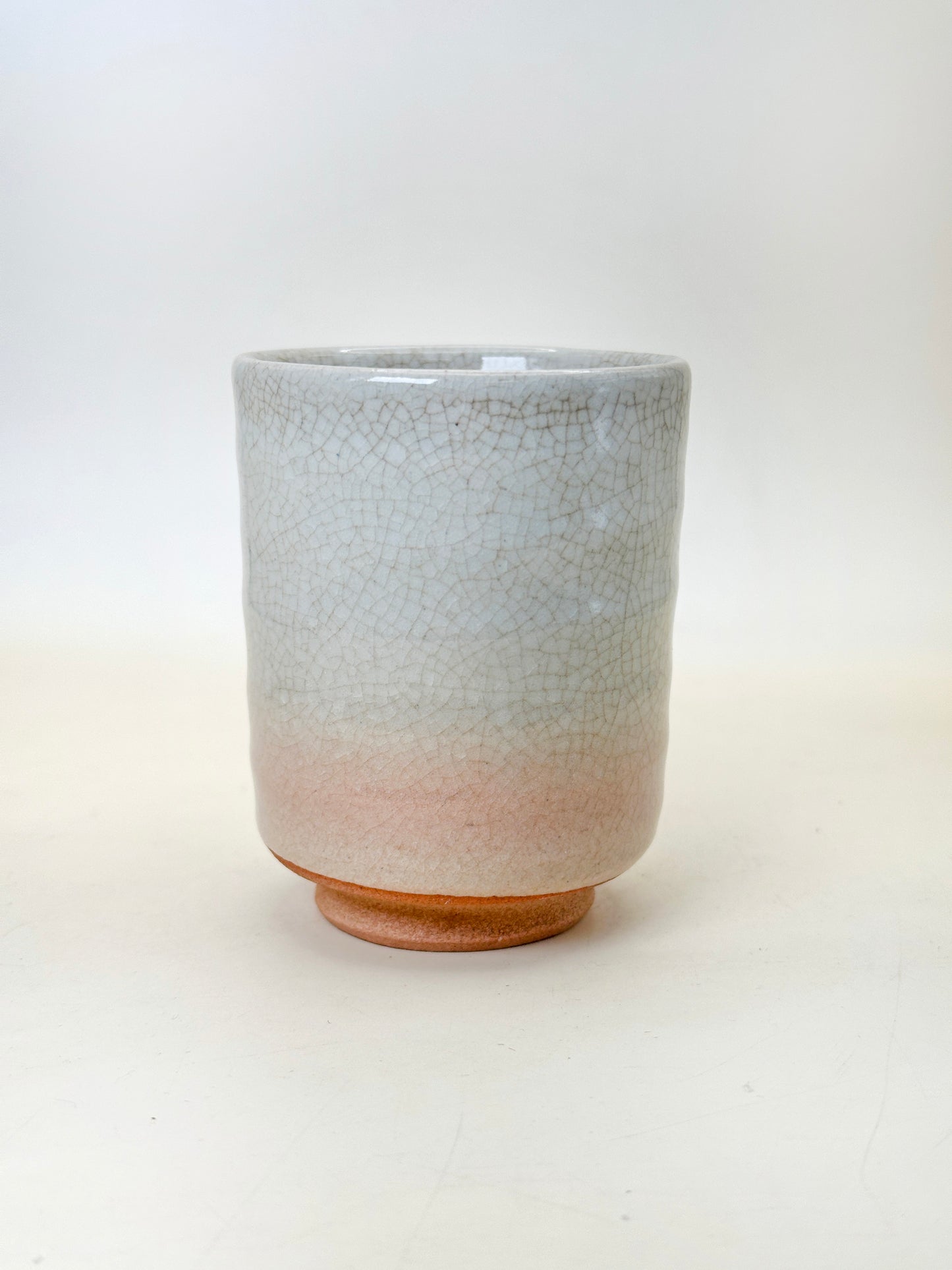 TB221 - Hagi-yaki yunomi tea cup 萩焼