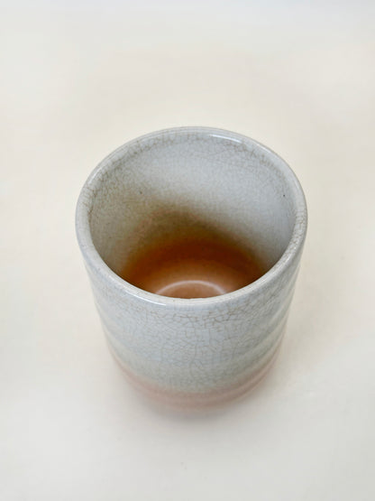 TB221 - Hagi-yaki yunomi tea cup 萩焼