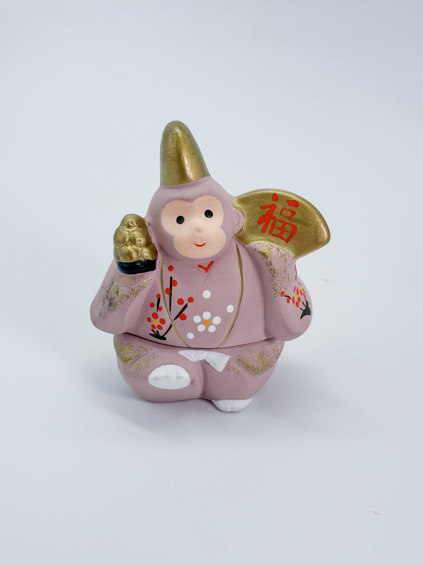 FT509 - Sanbasō Monkey Kogo Box  by Shōhō 昭峰