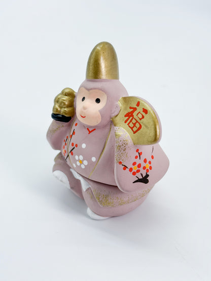 FT509 - Sanbasō Monkey Kogo Box  by Shōhō 昭峰