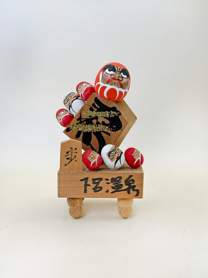 FT375 - Shogi Daruma Omiyage Kokeshi 将棋だるま