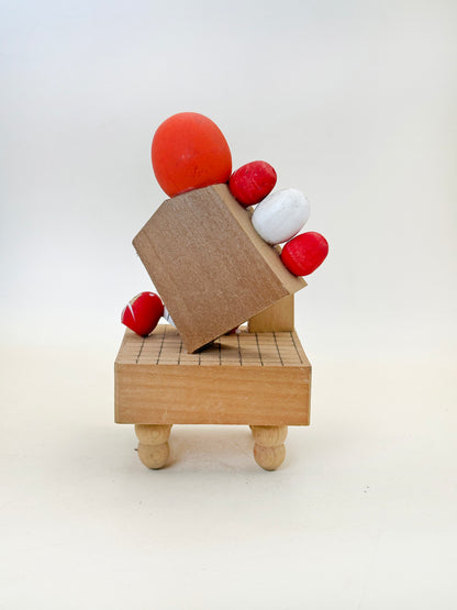 FT375 - Shogi Daruma Omiyage Kokeshi 将棋だるま