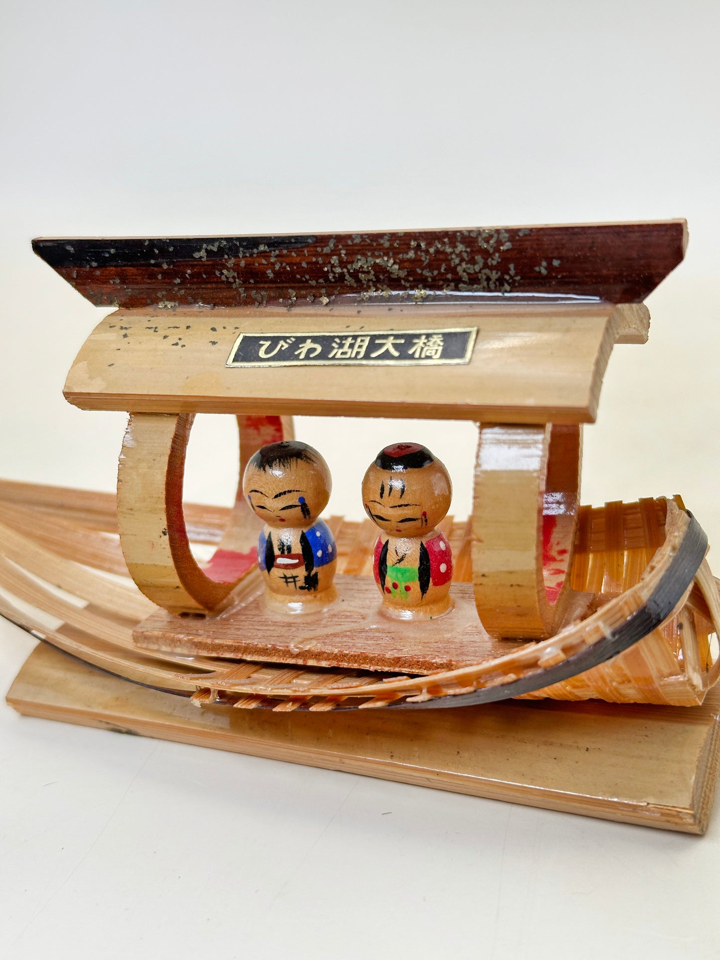 FT390 - Omiyage Kokeshi from Biwako Ōhashi びわ湖大橋