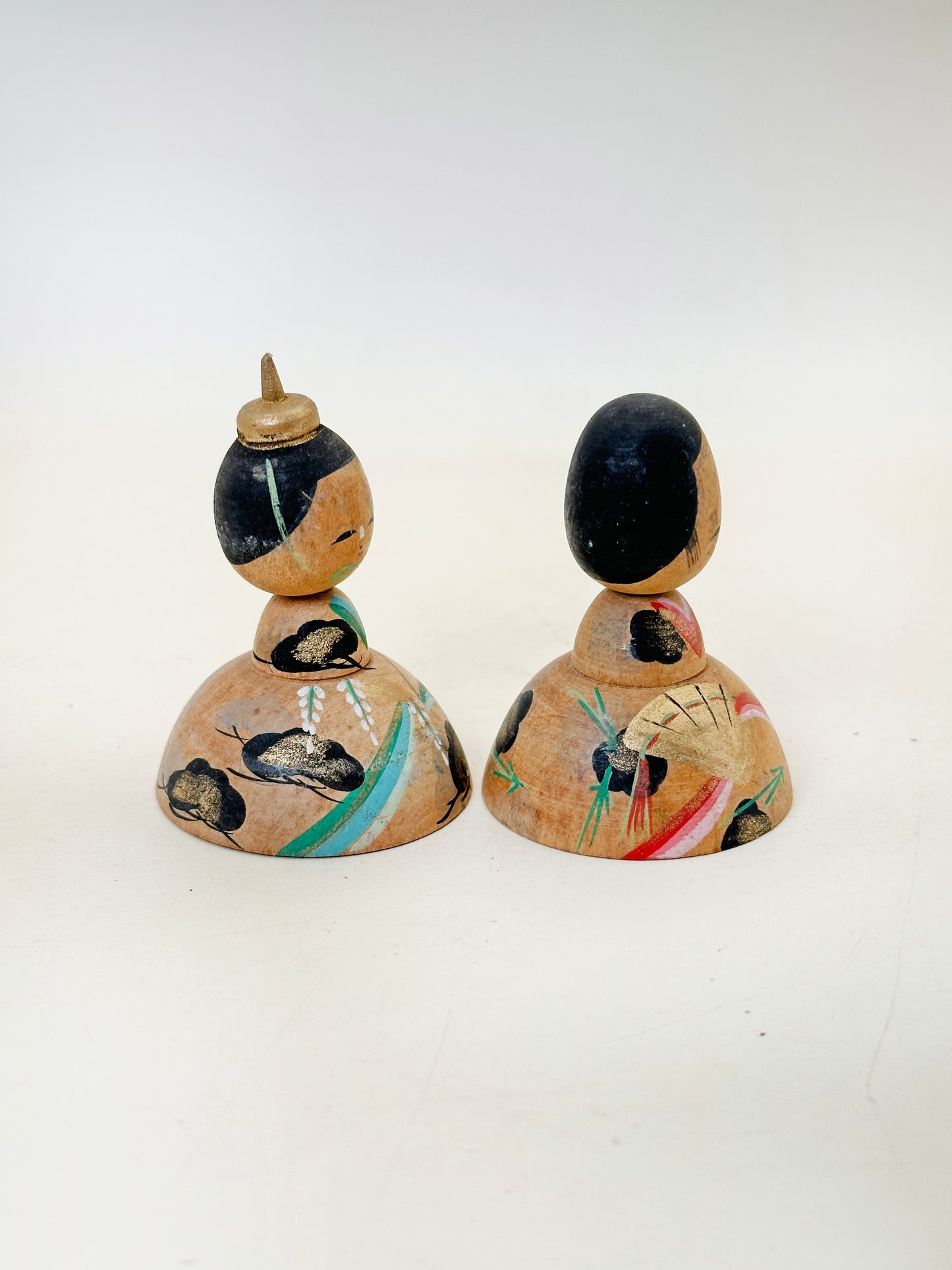 K05064 - Paire de kokeshi Hina Ningyō 雛人形
