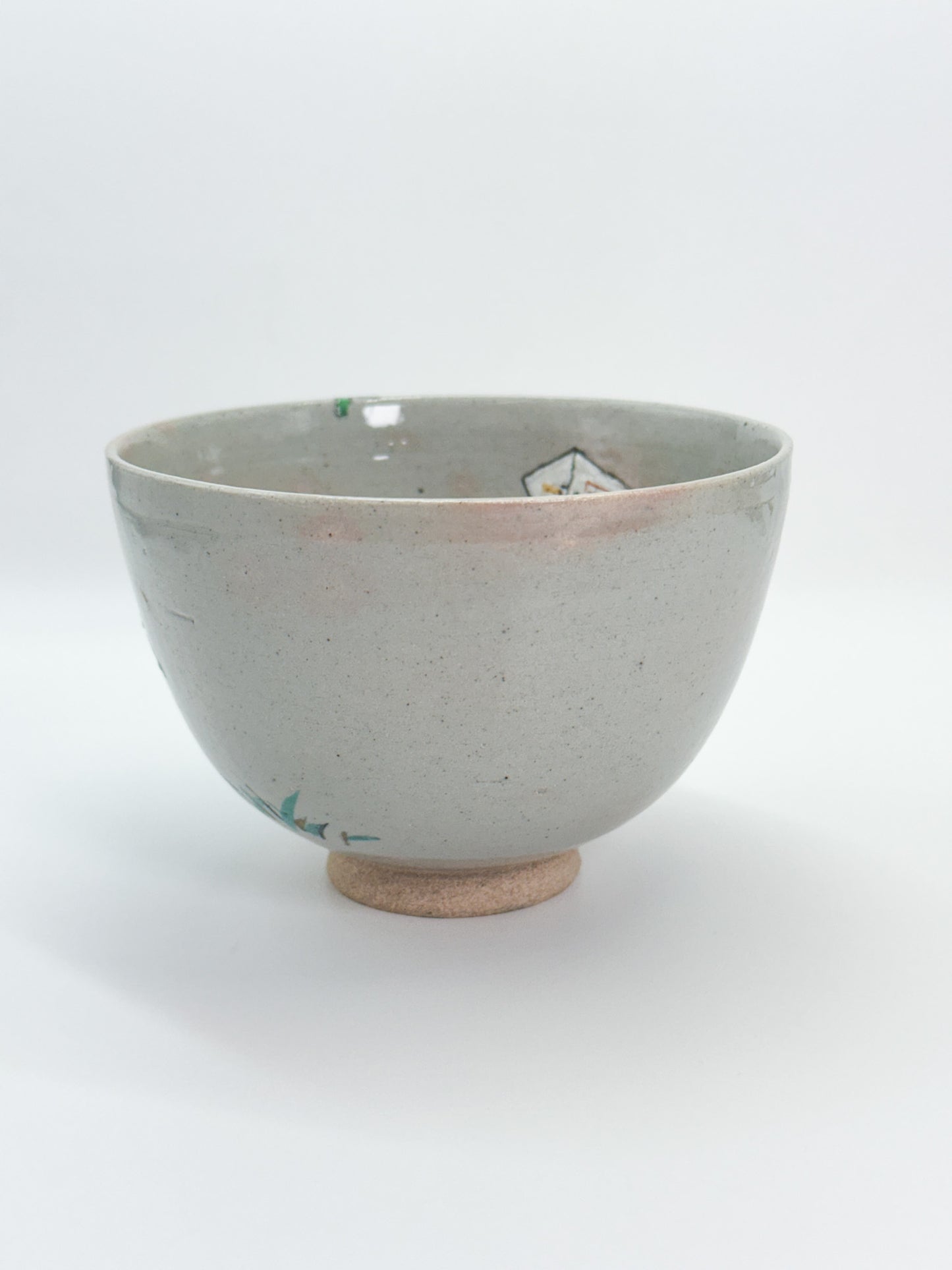 TC121 - Banko-yaki Matcha Chawan by Sakuma Hozan V 佐久間芳山