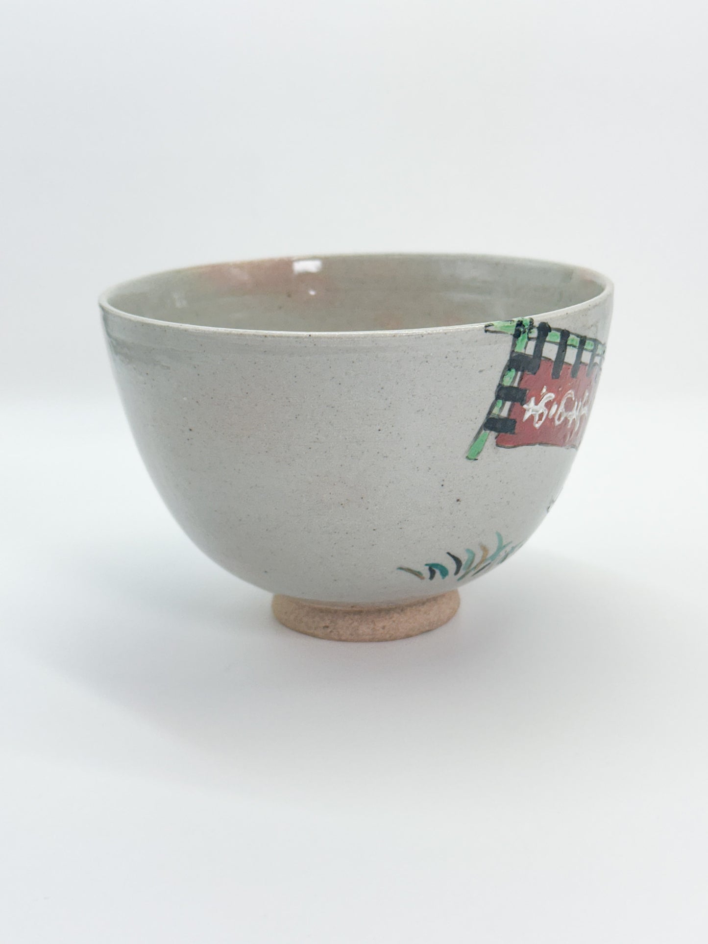 TC121 - Banko-yaki Matcha Chawan by Sakuma Hozan V 佐久間芳山