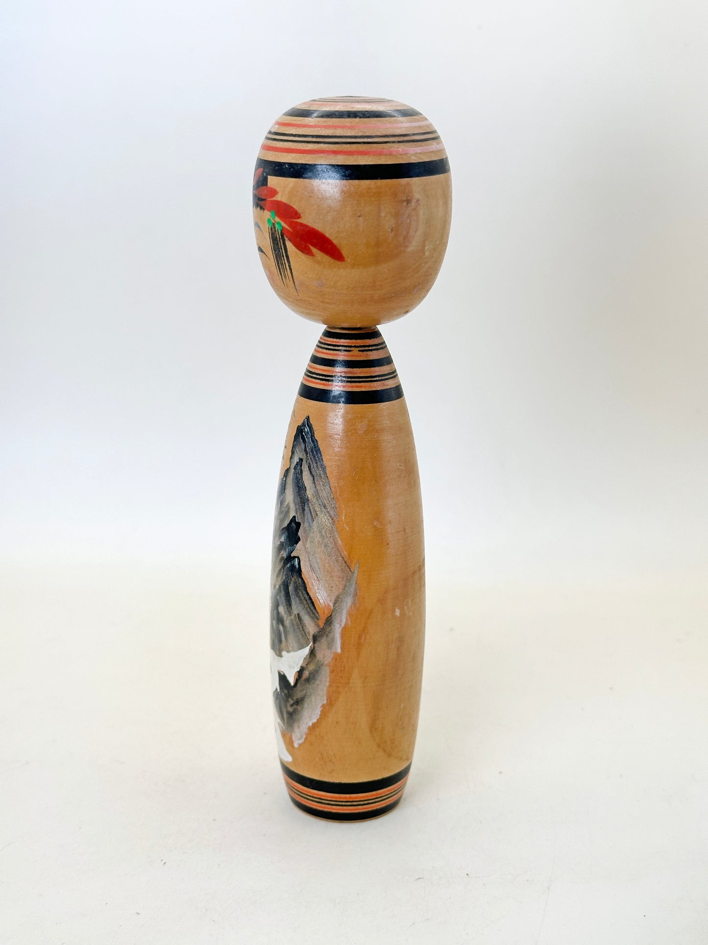 K15133 - Sosaku Kokeshi by Ōyama Ichikuraji 大山一倉次