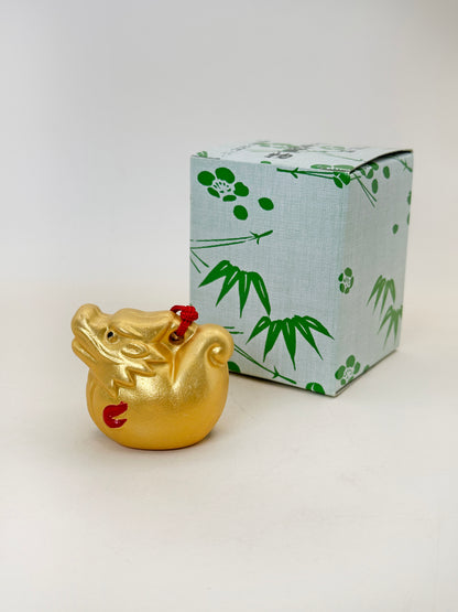 CB213 - Dragon Dorei Clay Bell by Shōhō-gama 昭峰窯