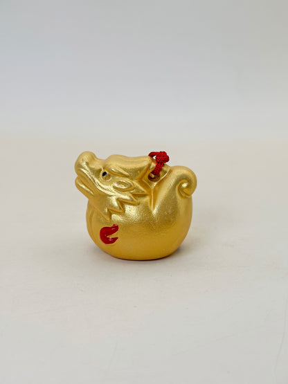CB213 - Dragon Dorei Clay Bell by Shōhō-gama 昭峰窯