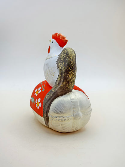 FT244 - Kyōtō Ningyō Rooster Shōfuku Eto 京陶人形