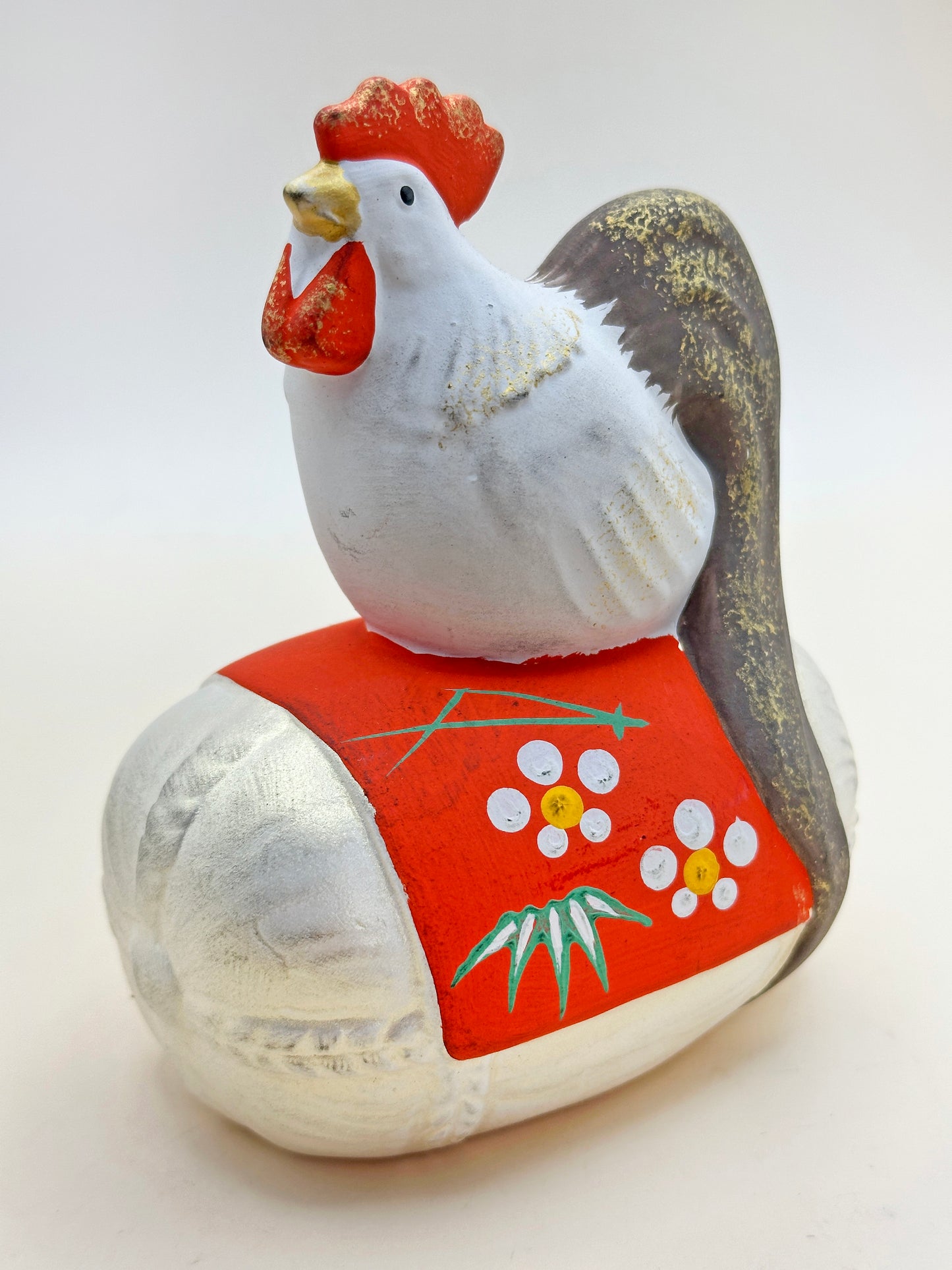 FT244 - Kyōtō Ningyō Rooster Shōfuku Eto 京陶人形