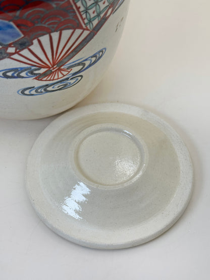 TC87 - Tea ceremony Mizusashi Kyō-yaki 京焼