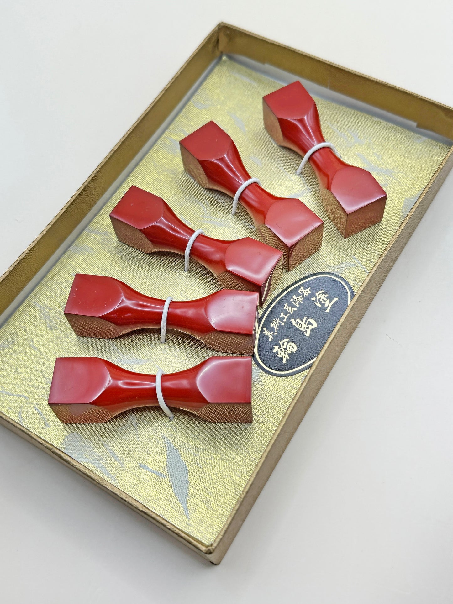 TB76 - Japanese chopstick rests - Wajima-nuri 輪島塗