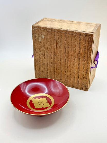 TB84 - Tasse Sakazuki en Laque du Japon 御盃