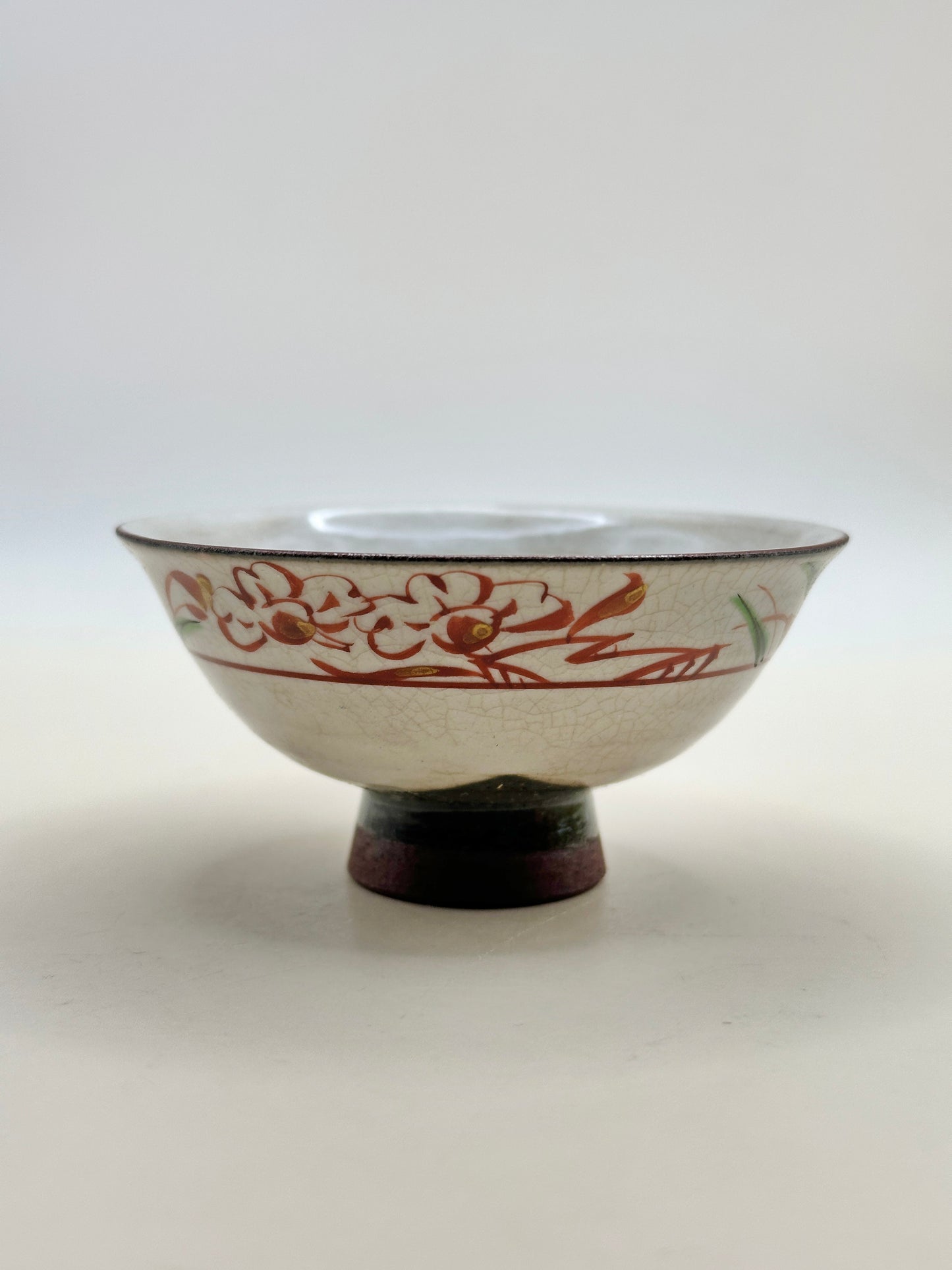 TB95 - Sake cup Ōhai of Kiyomizu-yaki 清水焼