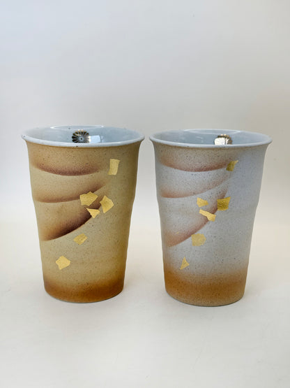 TB223 - Yunomi tea cups Kutani-yaki 九谷焼