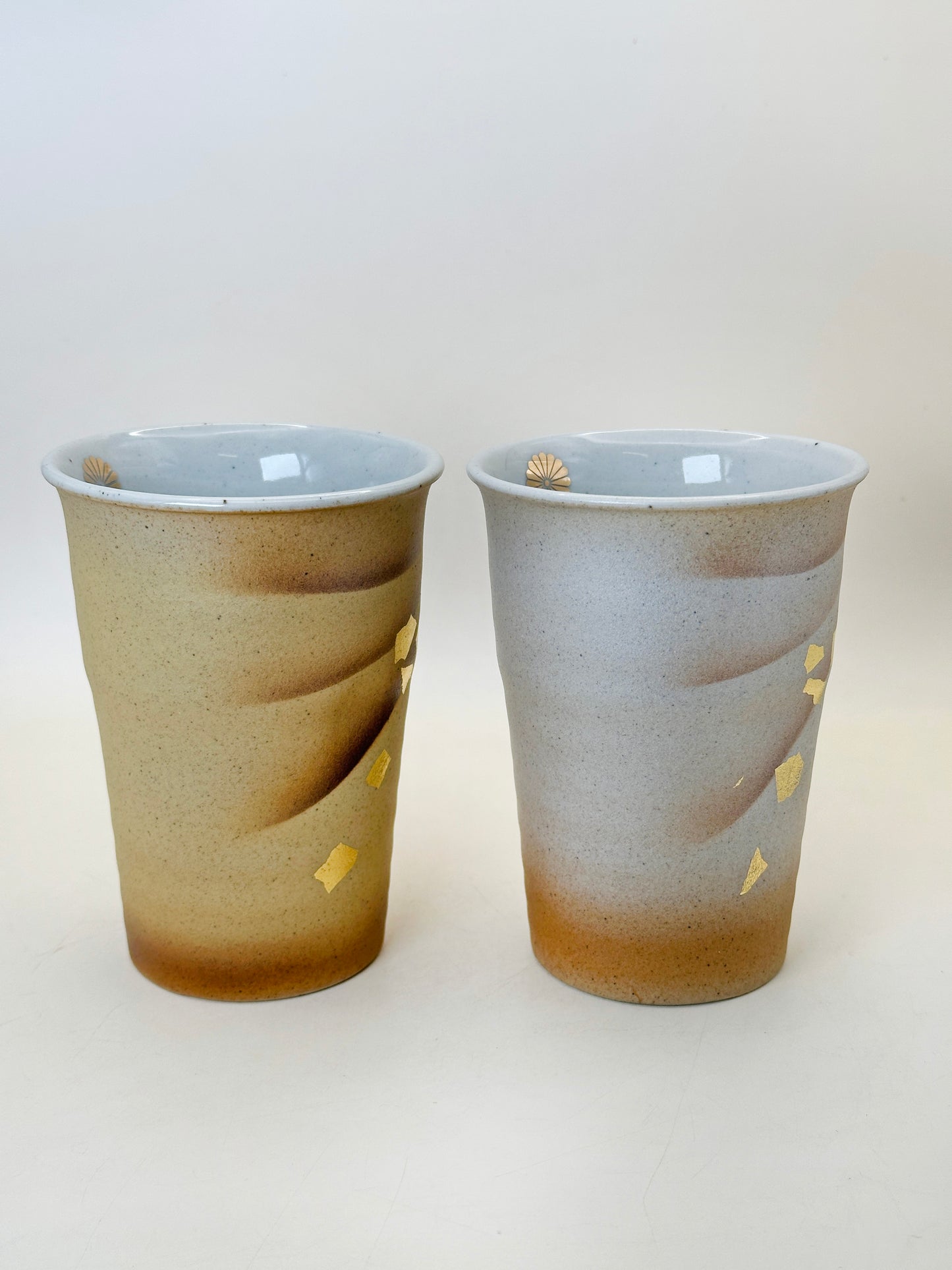 TB223 - Yunomi tea cups Kutani-yaki 九谷焼