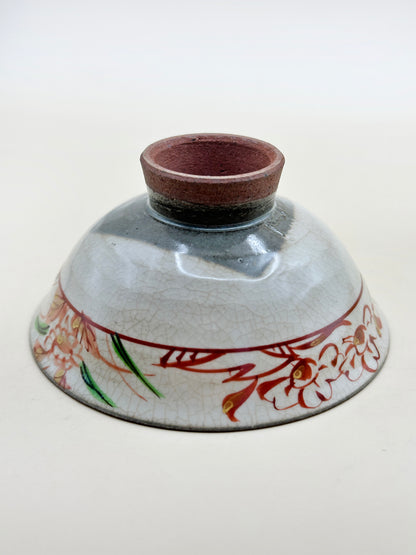 TB95 - Sake cup Ōhai of Kiyomizu-yaki 清水焼