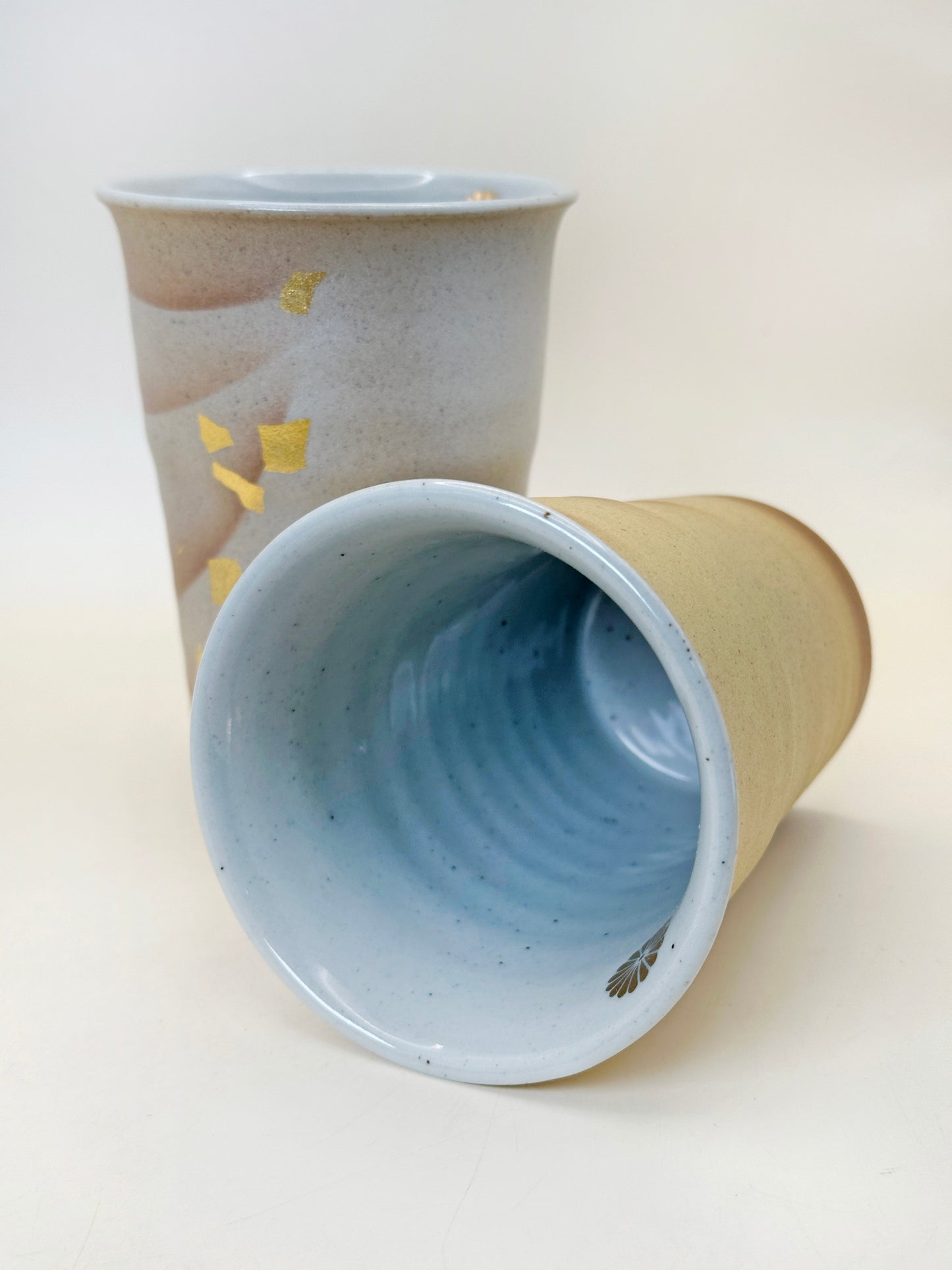 TB223 - Yunomi tea cups Kutani-yaki 九谷焼
