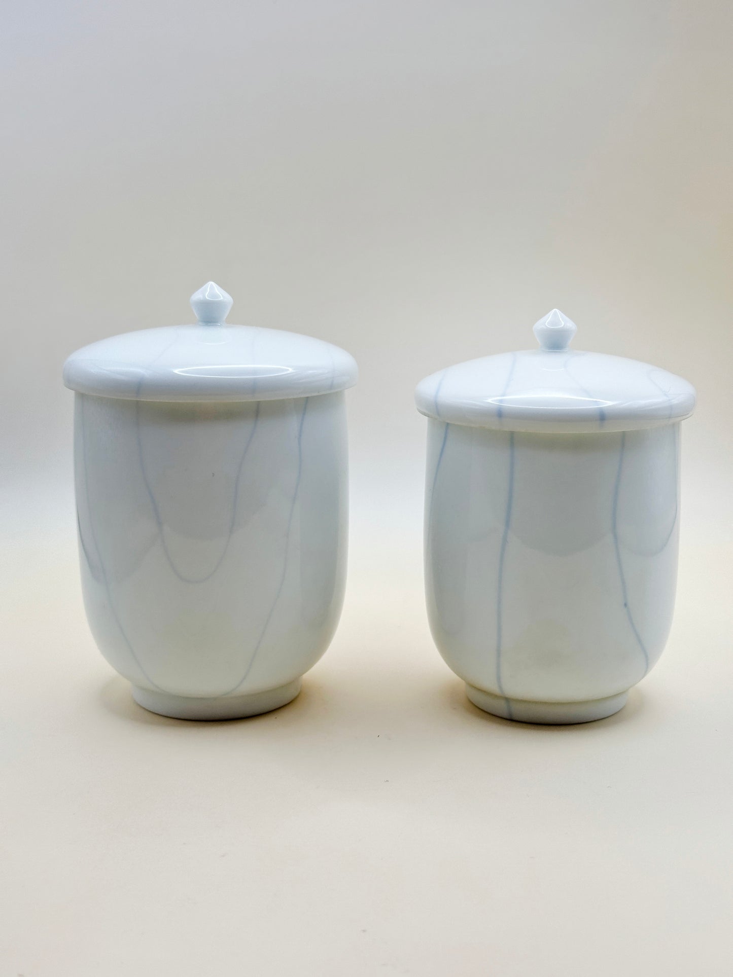 TB77 - Tea Cups with lids Arita-yaki 有田焼