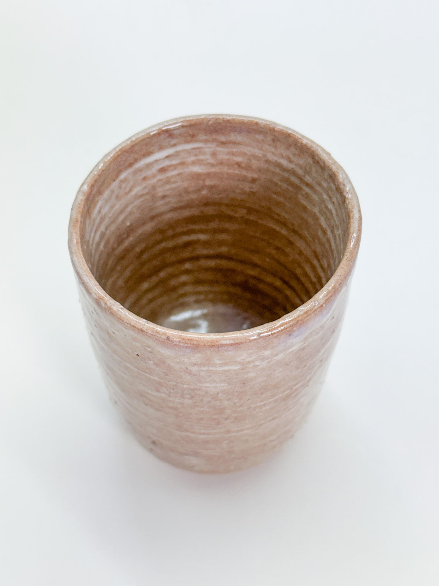 TB358 - Hagi-yaki yunomi tea cup 萩焼