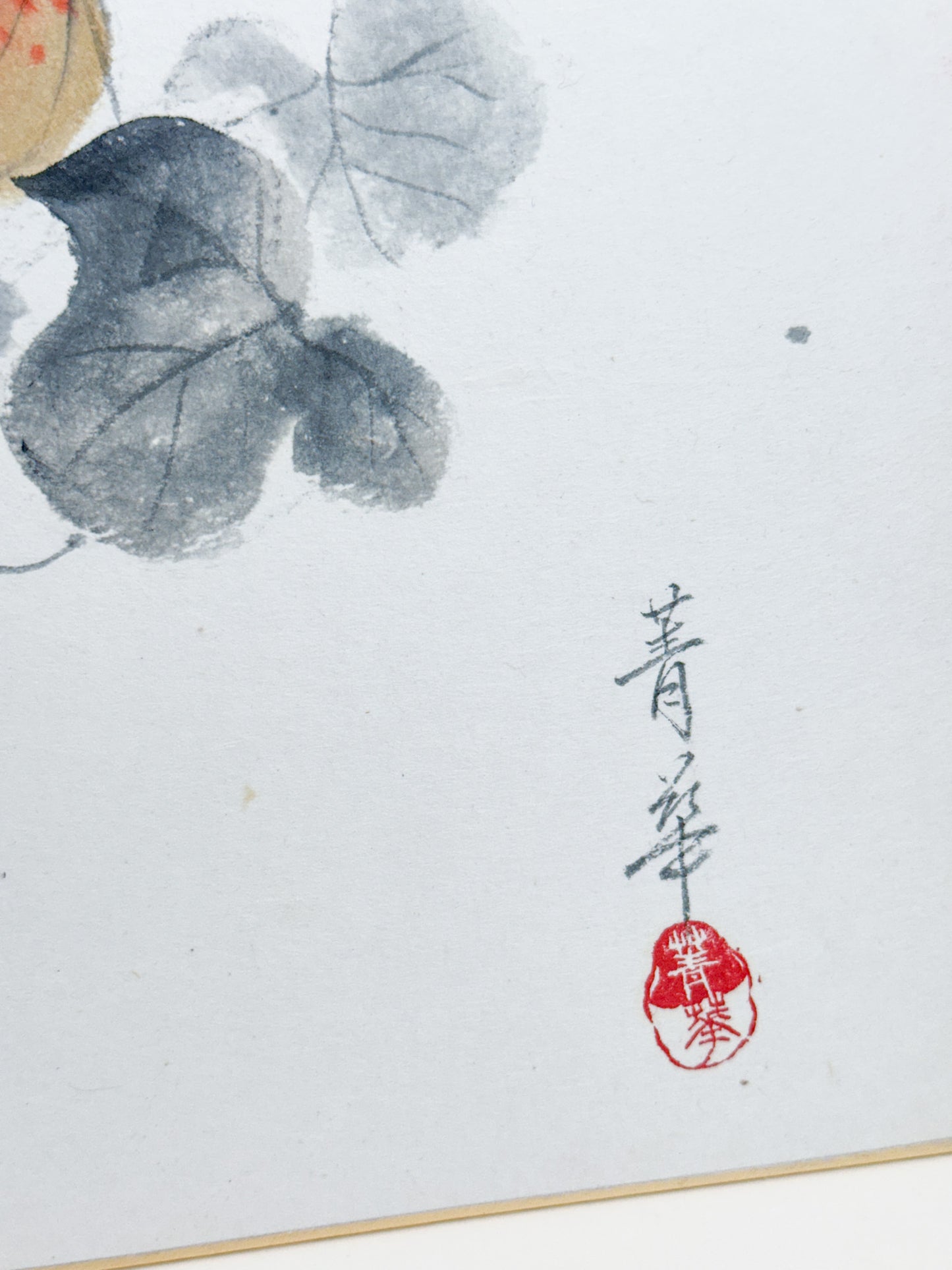 SHP346 - Original karasu-uri shikishi artwork by Seika 青華