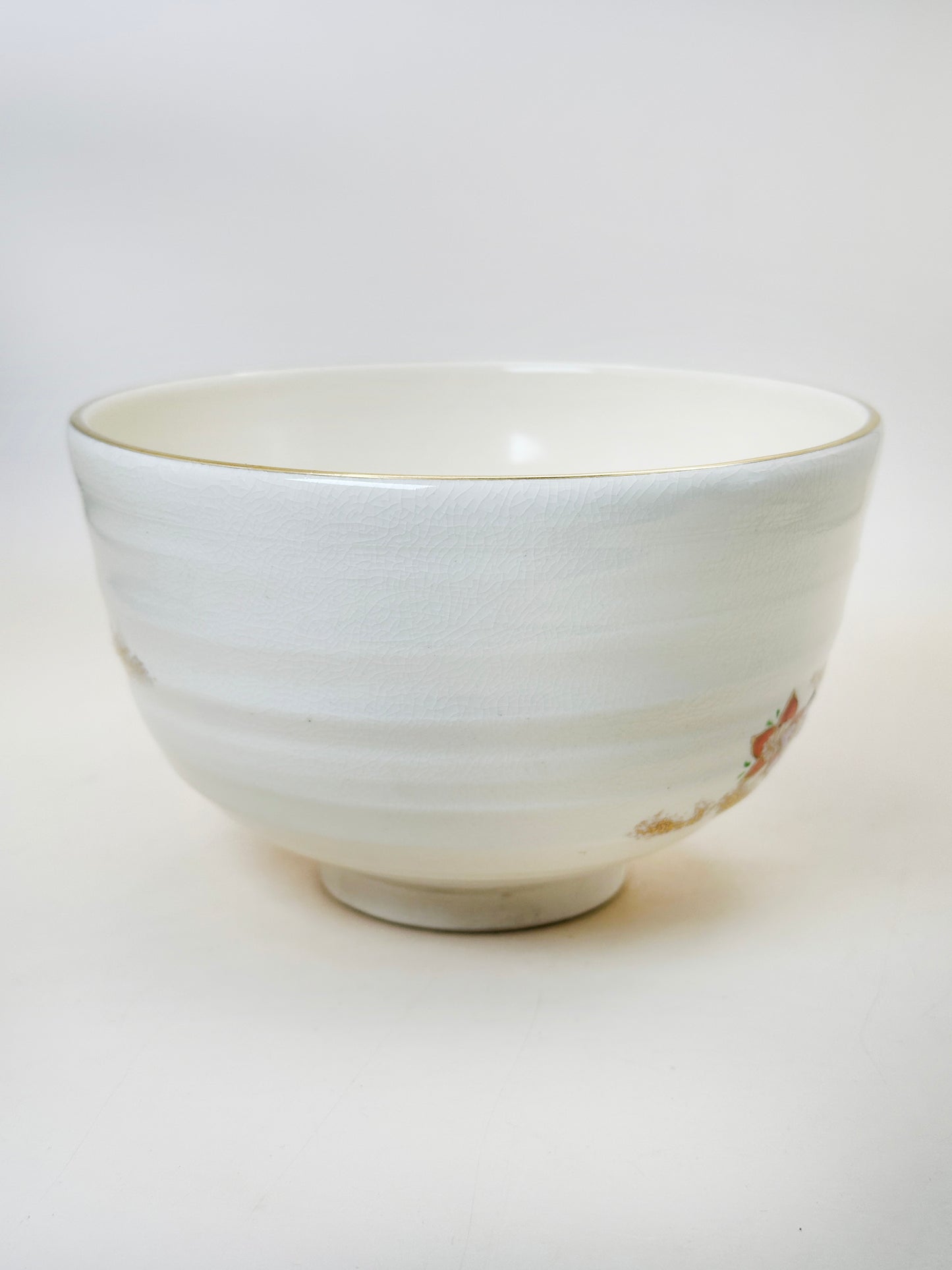 TC84 - Kyo-yaki Chawan by Nakamura Tōsai 中村陶彩