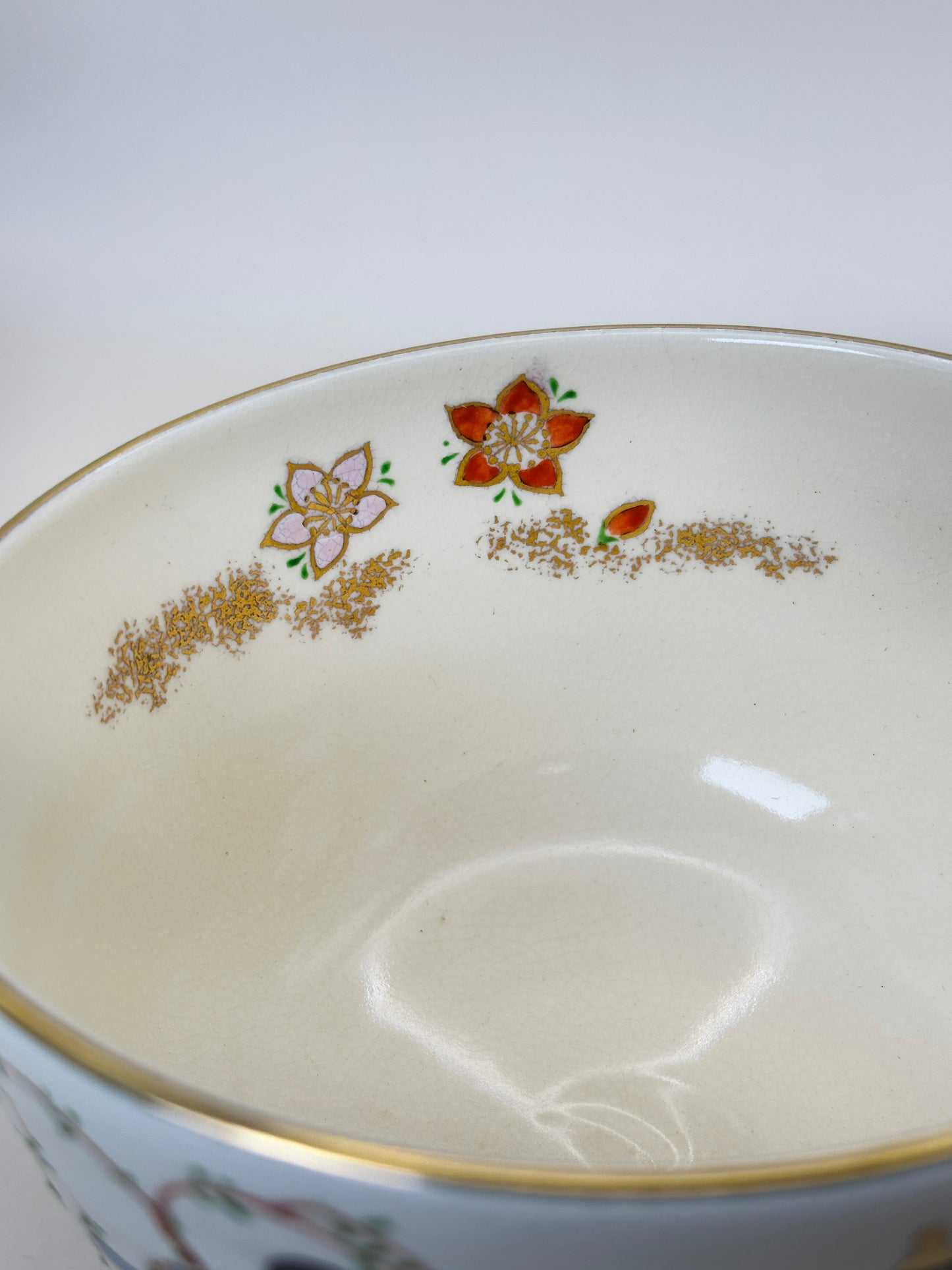 TC84 - Kyo-yaki Chawan by Nakamura Tōsai 中村陶彩