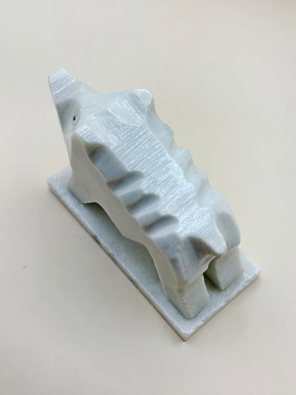 FT247 - Japan White Marble Craft from Akiyoshidō 秋芳洞