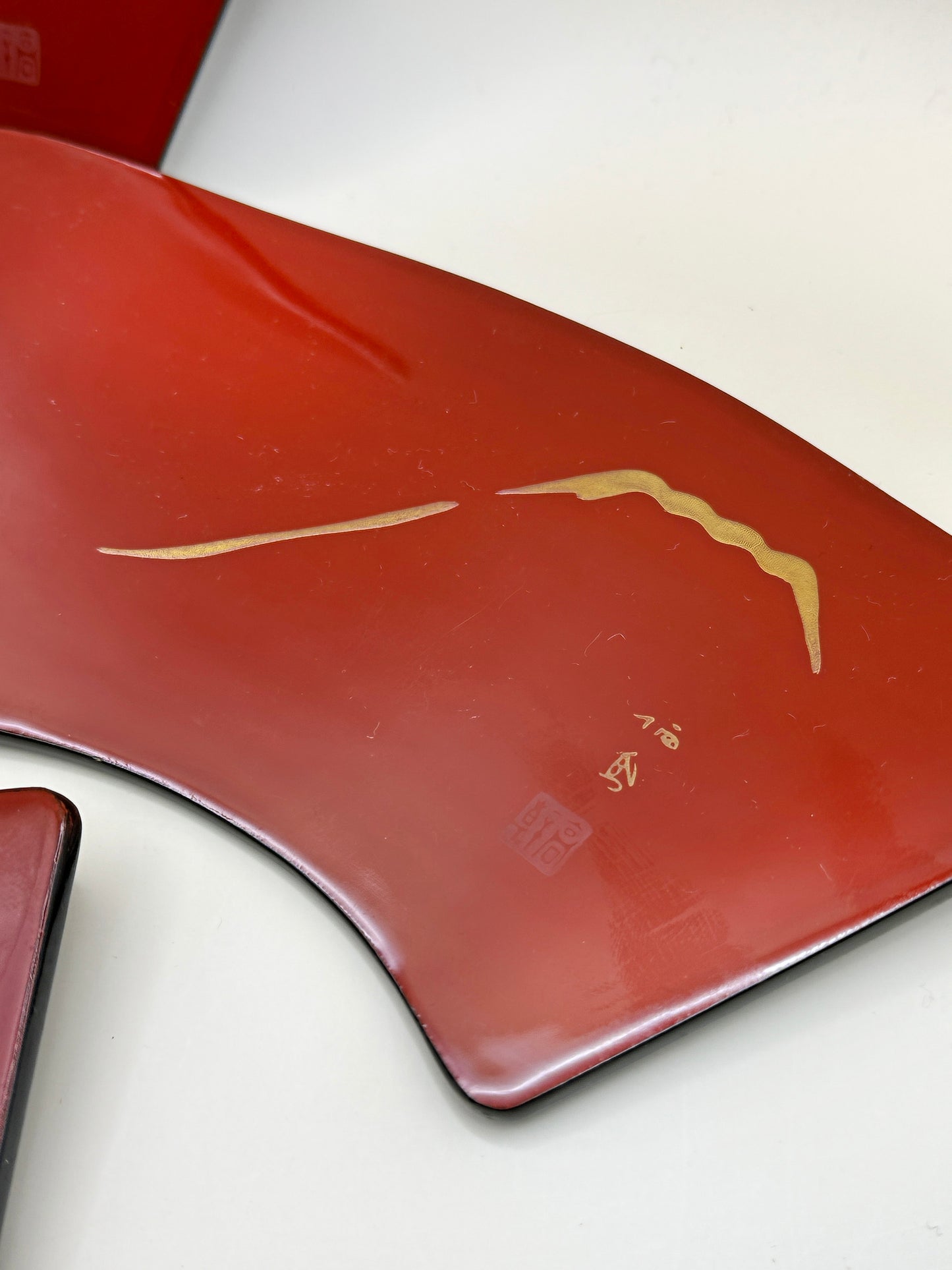 TB120 - Japan Lacquerware Plates of Takeuchi Seihō 竹内栖鳳