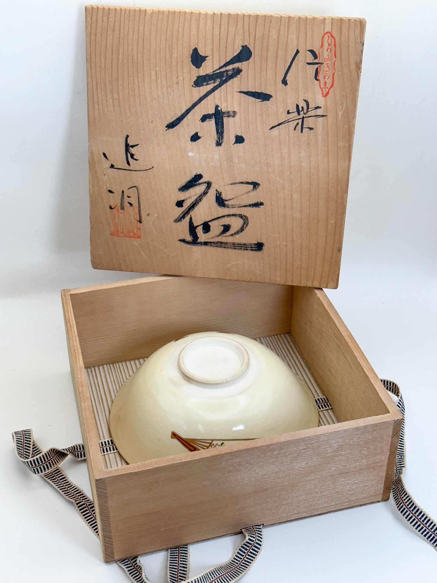 TC122 -  Kiyomizu-yaki Match Bowl chawan 清水焼