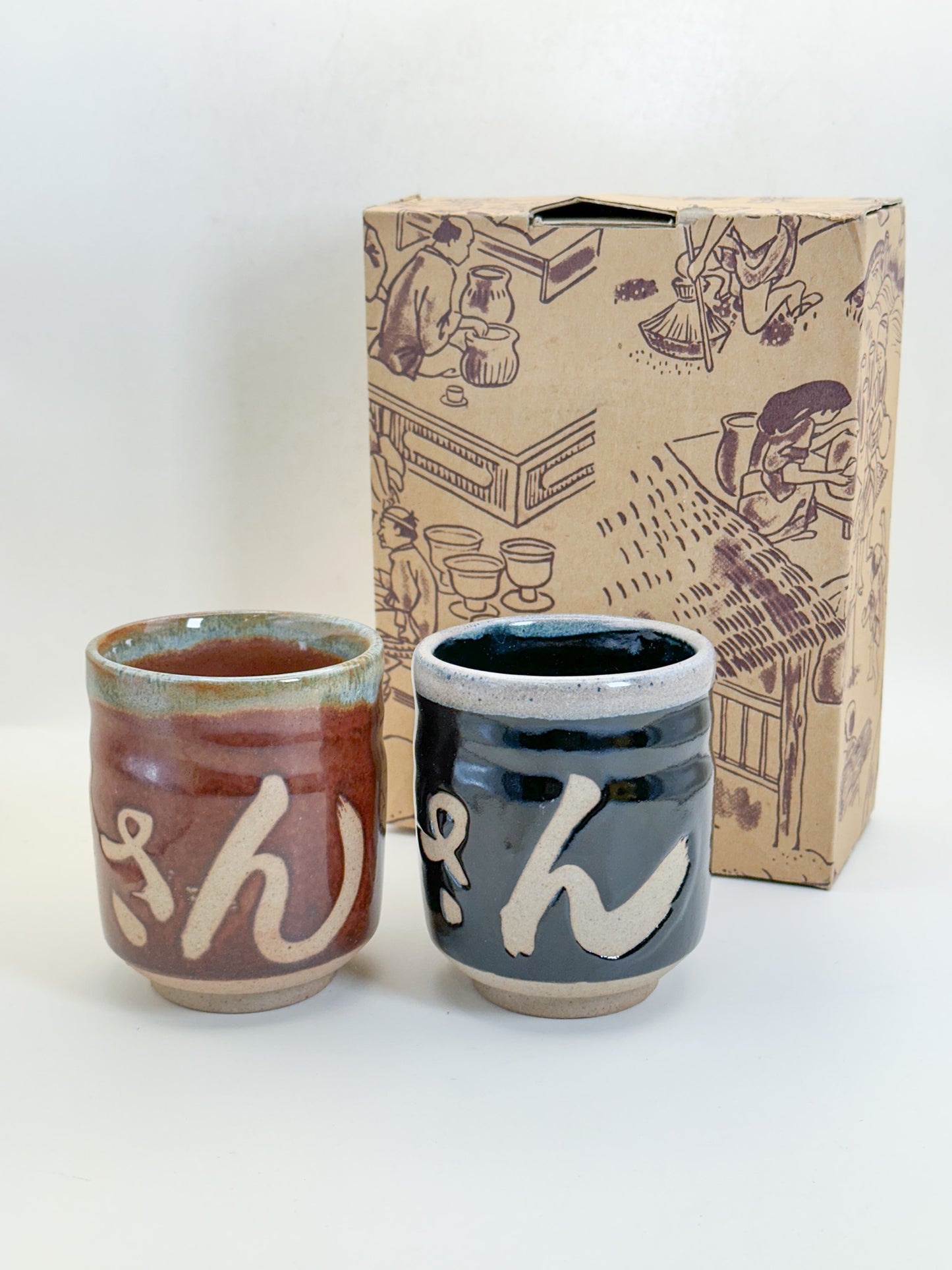 TB357 - Mino-yaki tea cup set 美濃焼