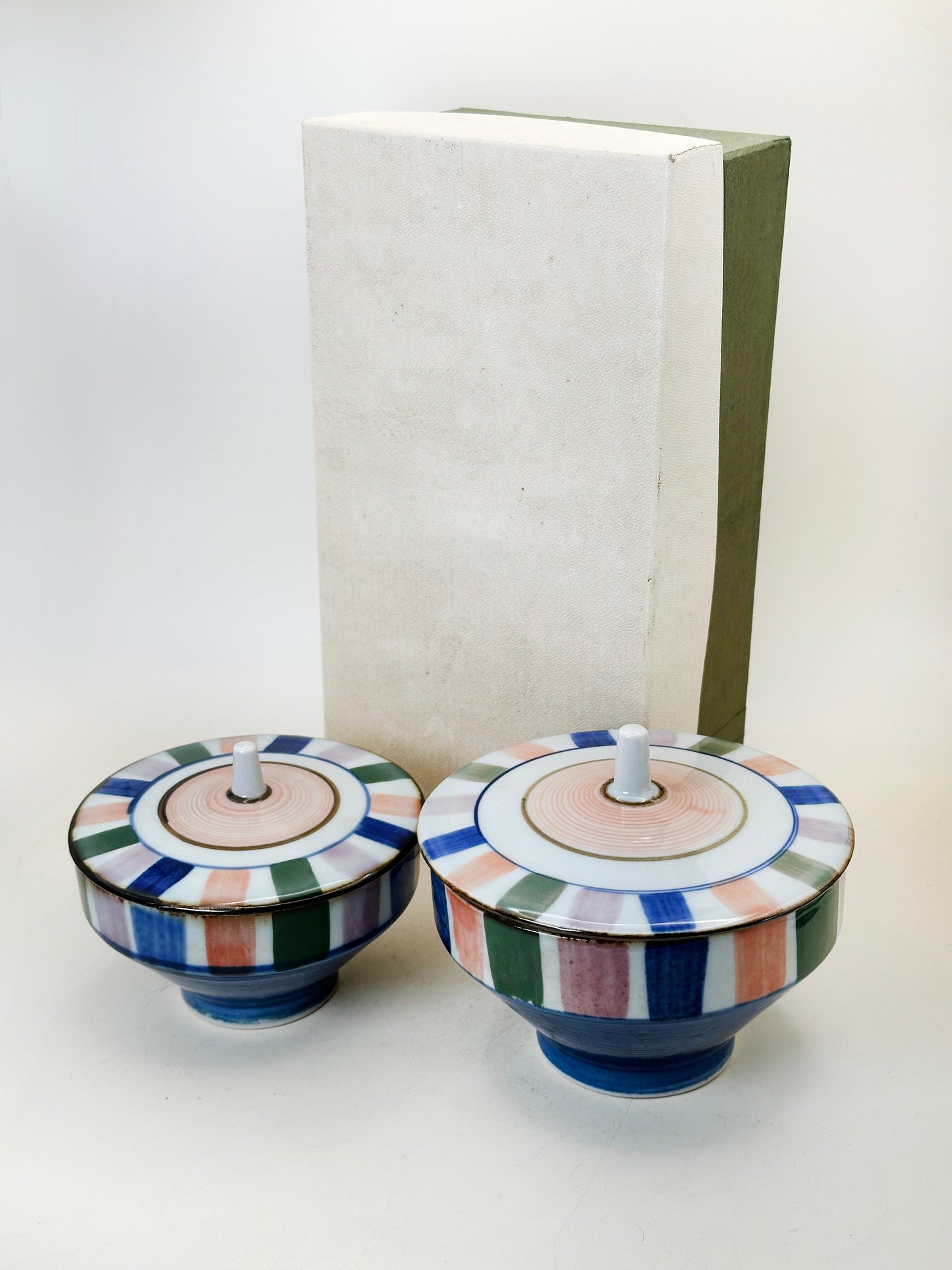 TB225 - Mino-yaki Lidded bowls 美濃焼