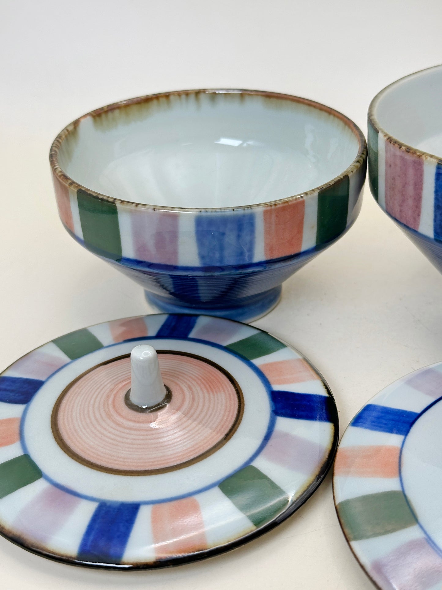 TB225 - Mino-yaki Lidded bowls 美濃焼