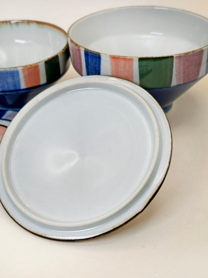 TB225 - Mino-yaki Lidded bowls 美濃焼
