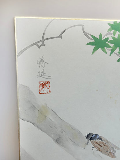 SHP184 - Hand-Painted Shikishi by Kawahito Katsunobu 川人勝延