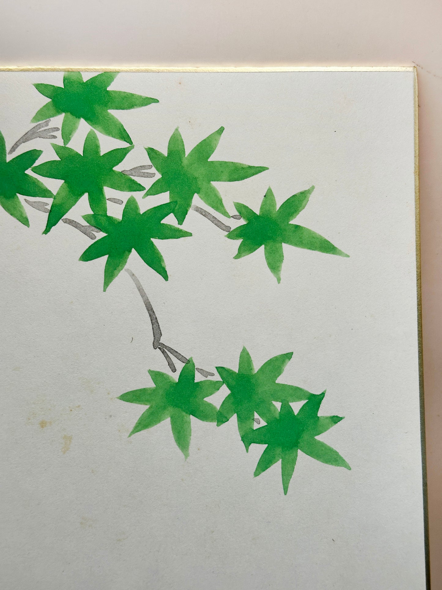 SHP184 - Hand-Painted Shikishi by Kawahito Katsunobu 川人勝延