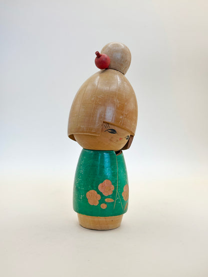 K15094 - Sōsaku Kokeshi by Sato Suigai 佐藤翠涯