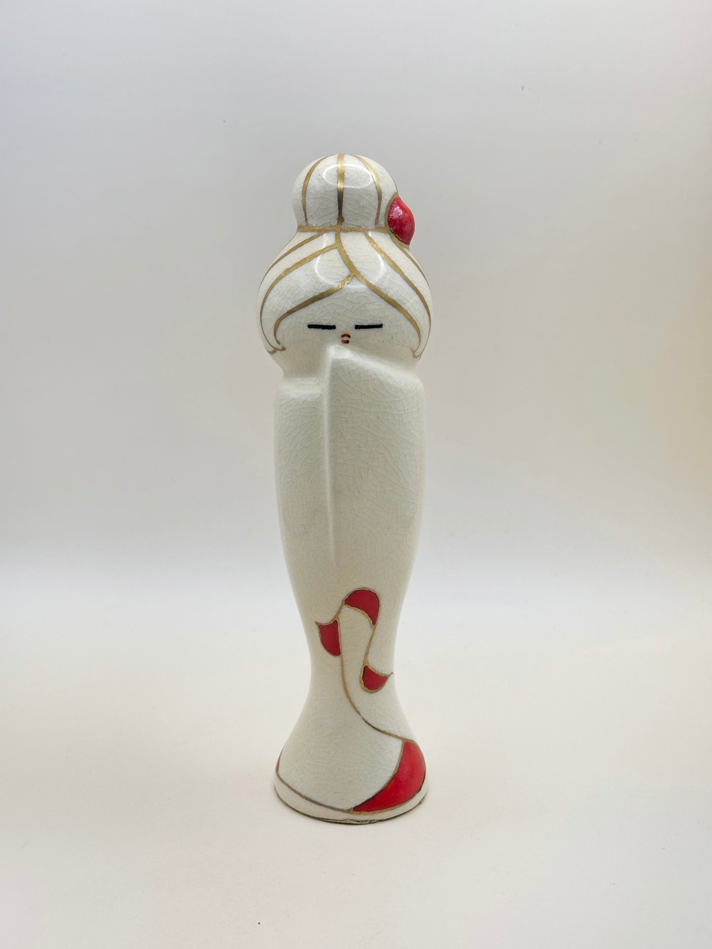 K20100 - Sosaku Kokeshi of Satsuma-yaki 薩摩焼