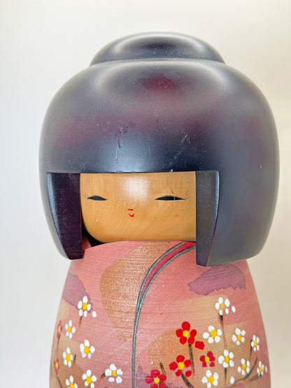 K25143 - Sōsaku Kokeshi by Masae Fujikawa 藤川正衛