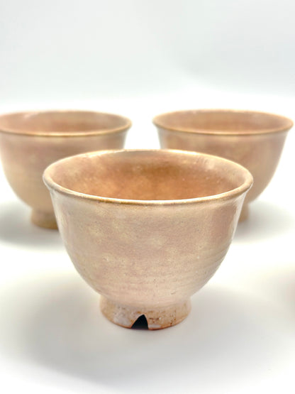 TB83 - Japan Hagi-yaki Tea Cup Set 萩焼