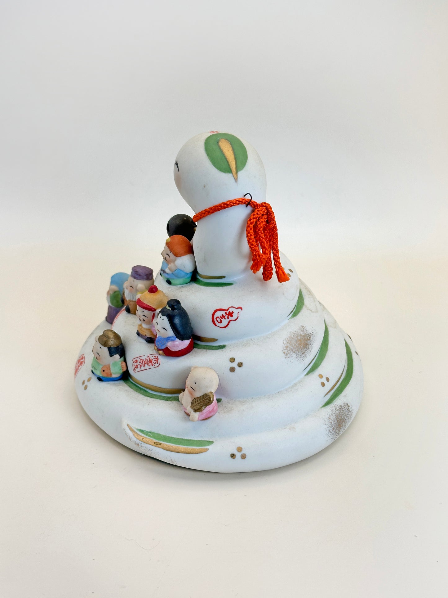 FT249 - Shōfuku Eto Snake Figurine by Yakushigama 薬師窯