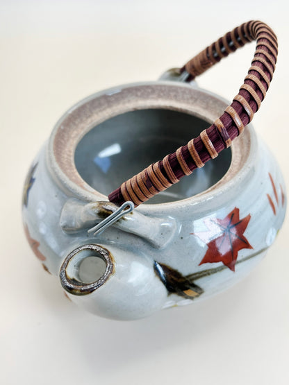 TB85 - Mino-yaki Tea Pot Manpō Kiln 萬宝窯