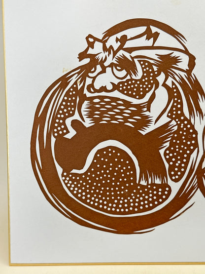 SHP274 - Daruma Shikishi Ise-katagami 伊勢型紙