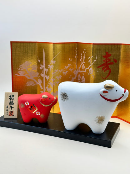 FT251 - Cow OX Shofuku Eto – Yakushigama 薬師窯